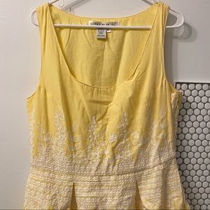 Max Studio tea length sun dress